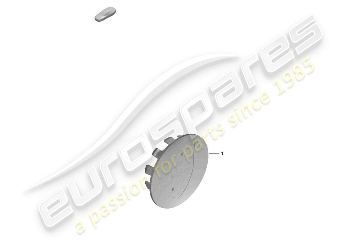 porsche 2024 (992-2) hub cap part diagram