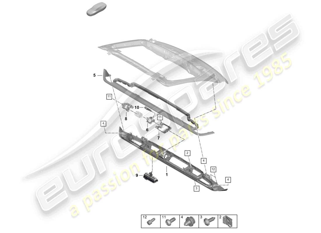 part diagram containing part number 9y3827951