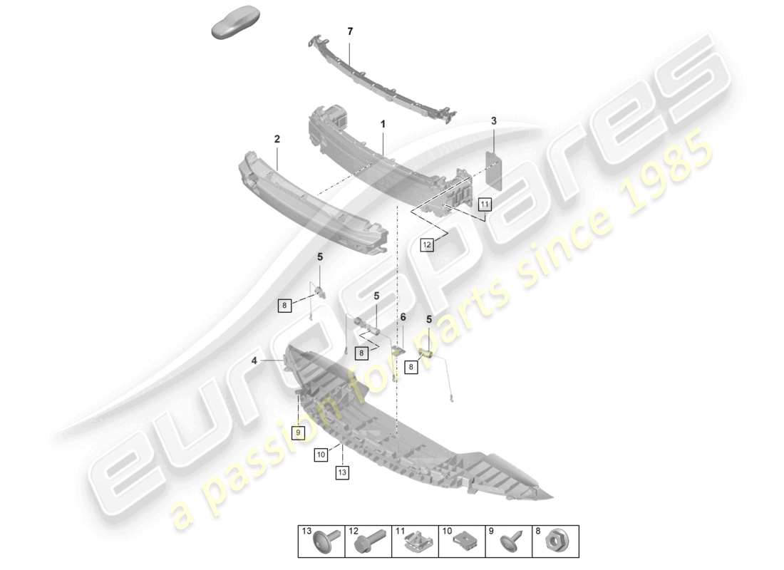 part diagram containing part number 9gt861749a