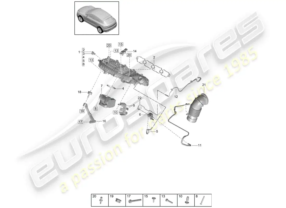 part diagram containing part number pac133201b