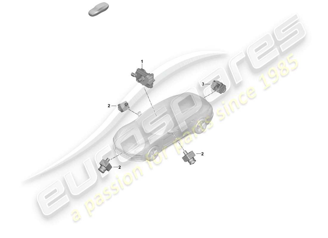 part diagram containing part number 95898054601