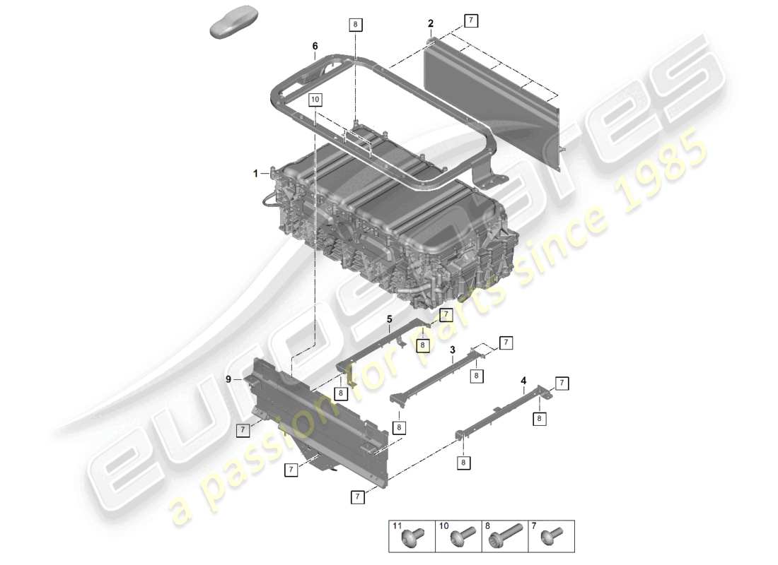 part diagram containing part number n 10632004