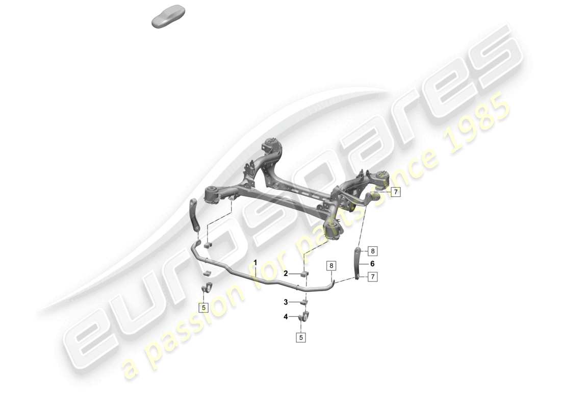 a part diagram from the porsche macan parts catalogue