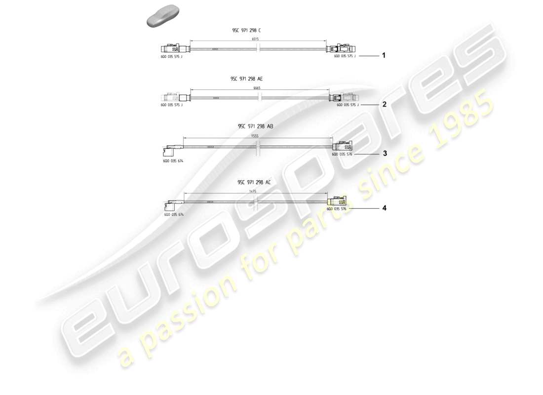 part diagram containing part number 95c971298ab