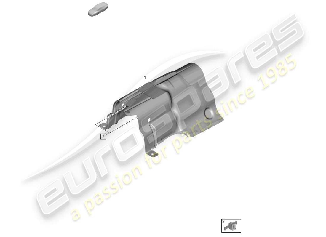 part diagram containing part number pae201961