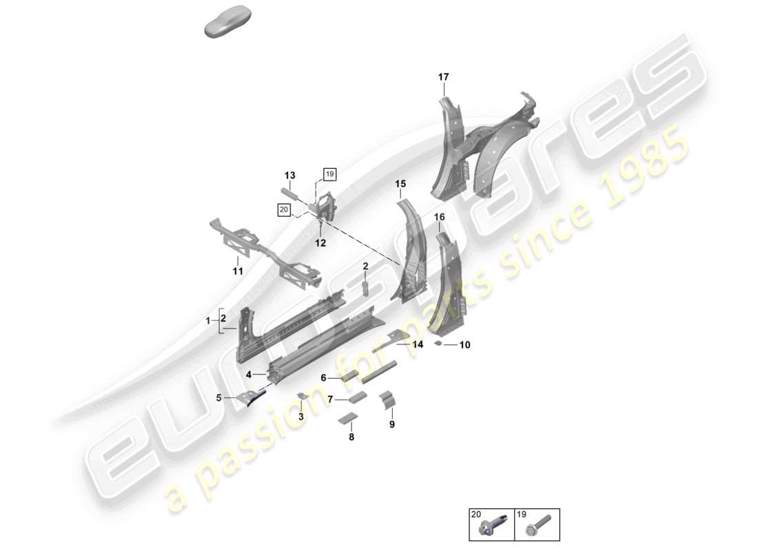 part diagram containing part number 992809224bygrv