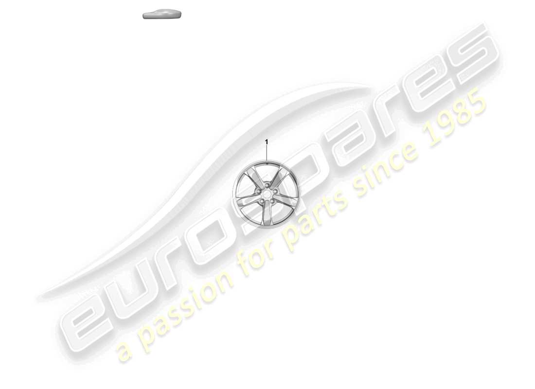 VIEW PARTS DIAGRAMS FROM THE PORSCHE 992 PARTS CATALOGUE a part diagram from the porsche 992 parts catalogue