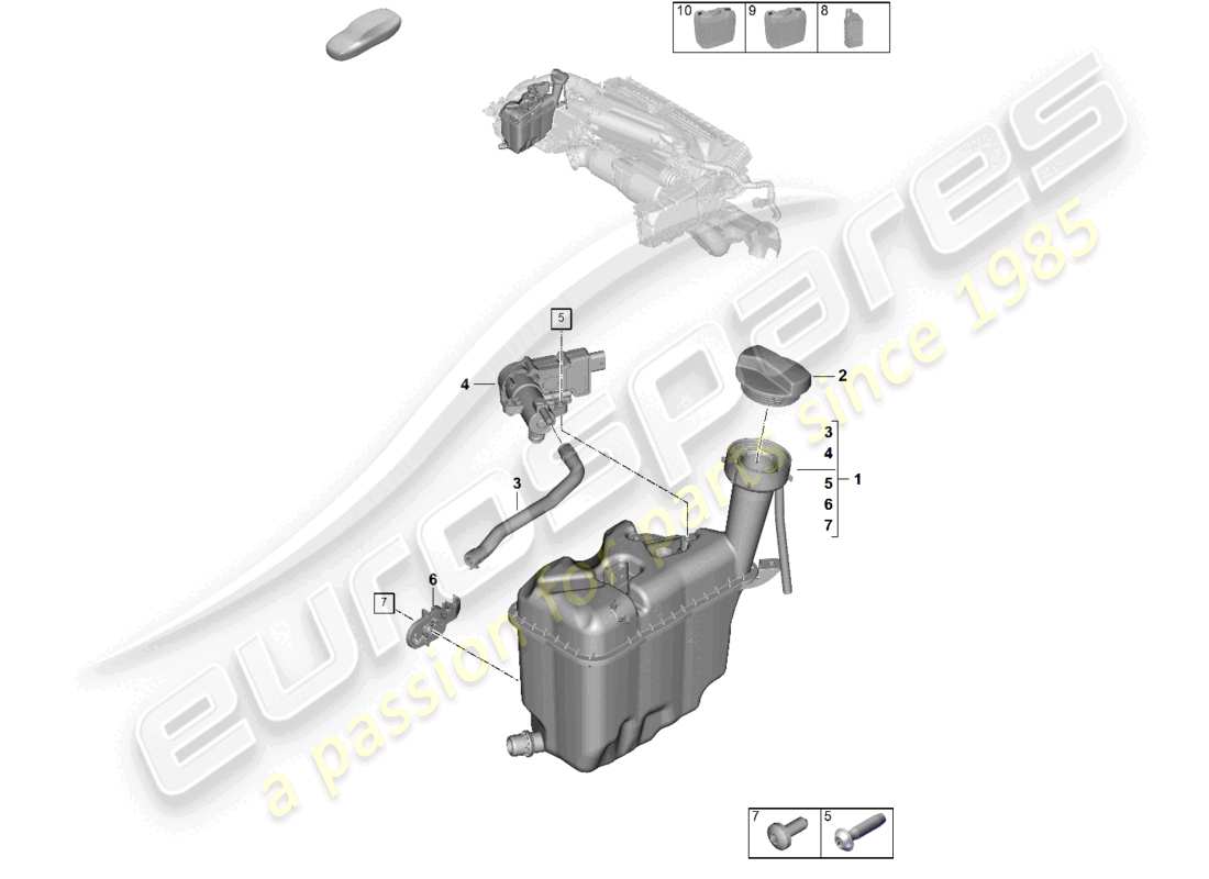 part diagram containing part number n 10666701