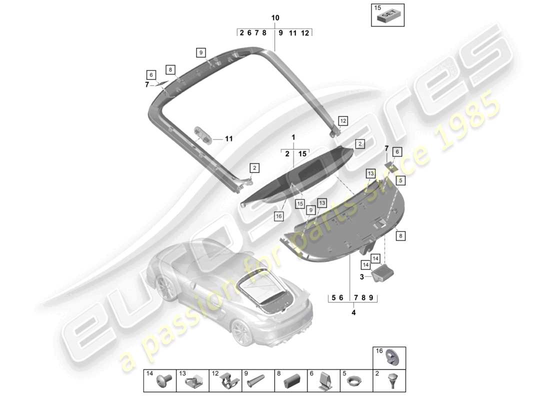 part diagram containing part number 99970304140