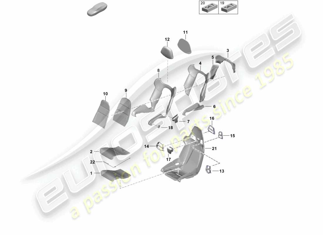 part diagram containing part number 91852145900