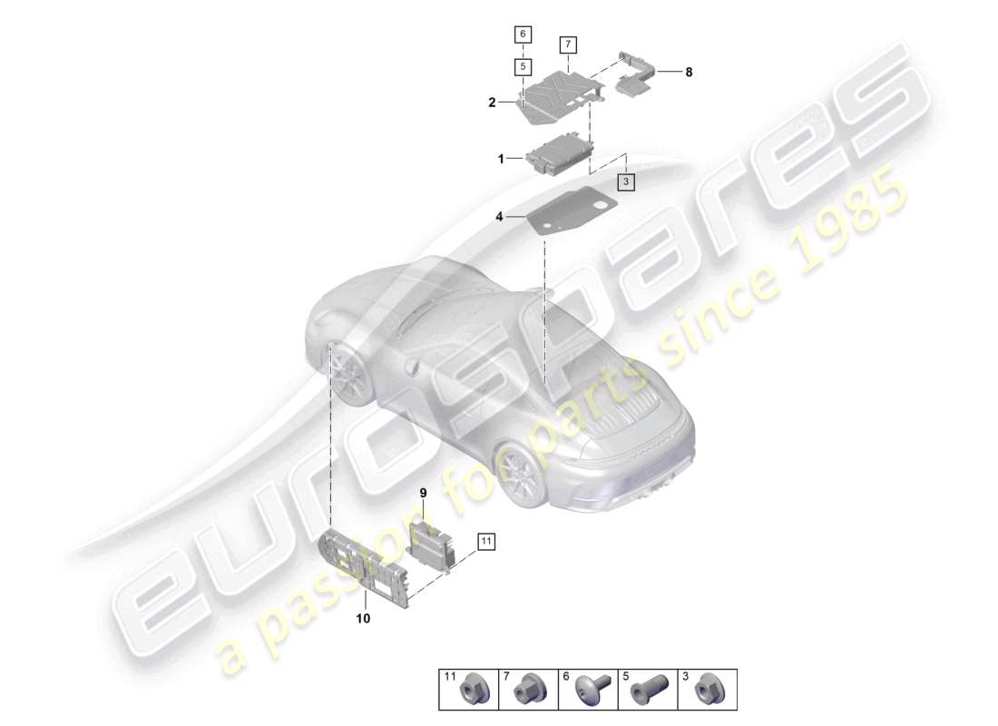 part diagram containing part number 992035586c