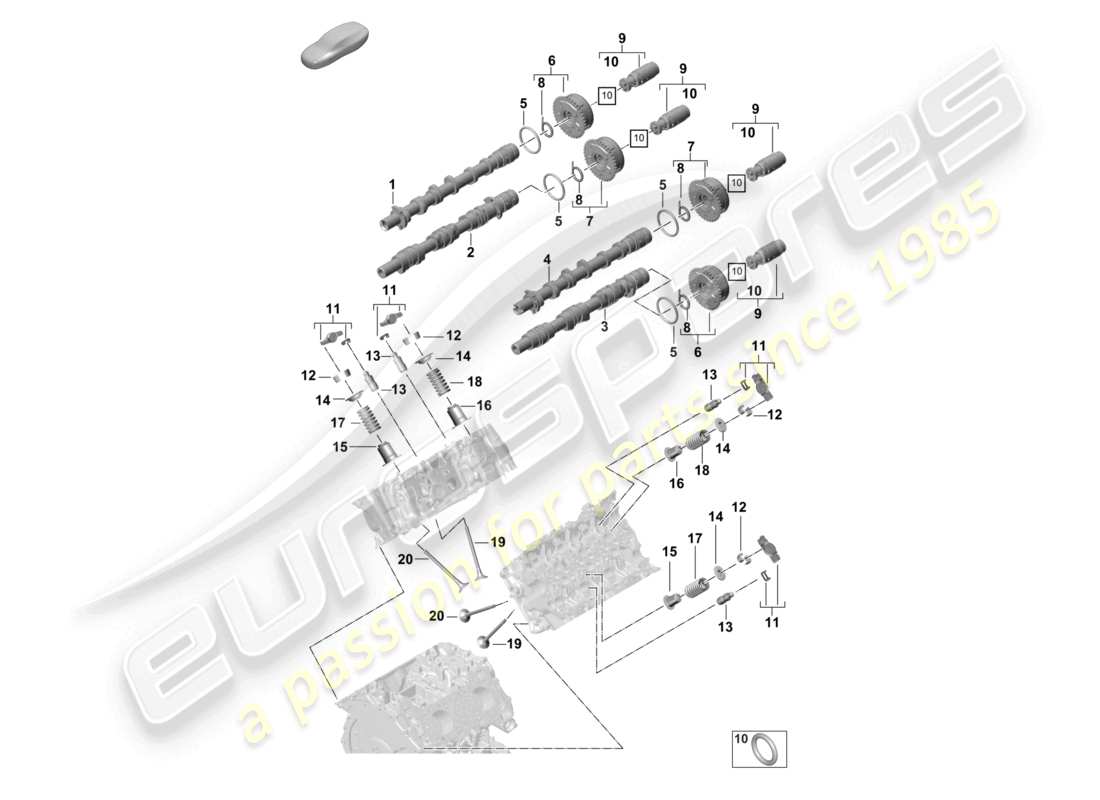 part diagram containing part number pab109623d