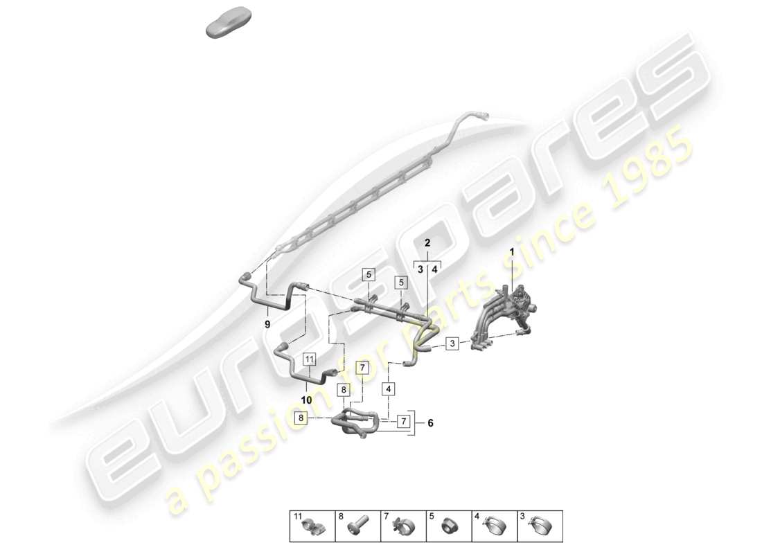 part diagram containing part number paf912678