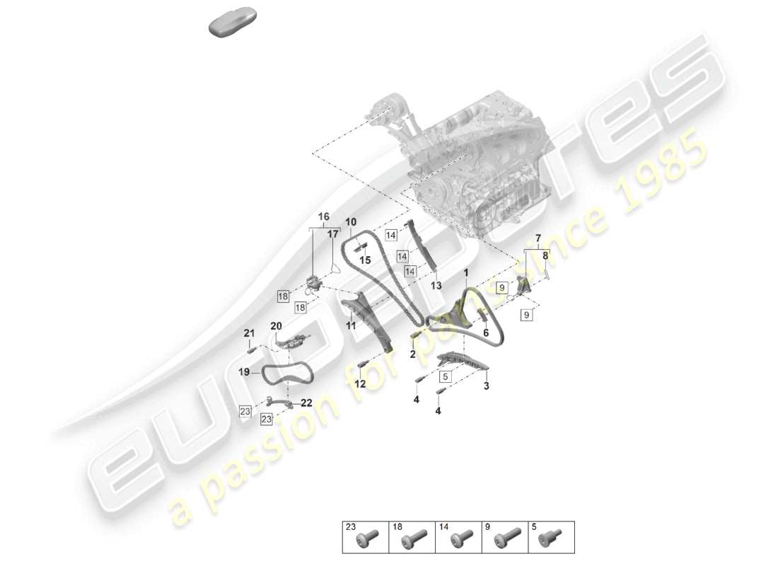 part diagram containing part number pab109218a