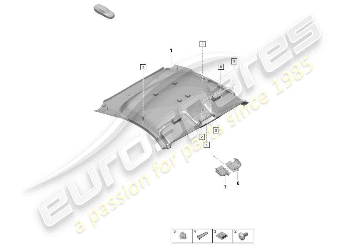 part diagram containing part number 982867501g 2w0