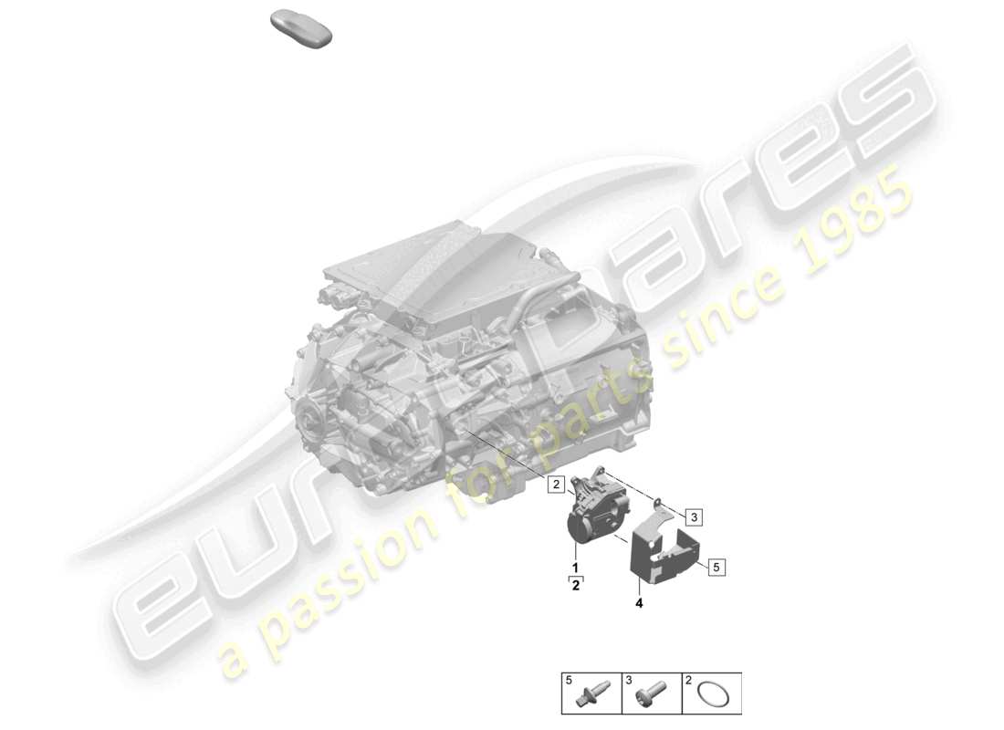 part diagram containing part number pad399257