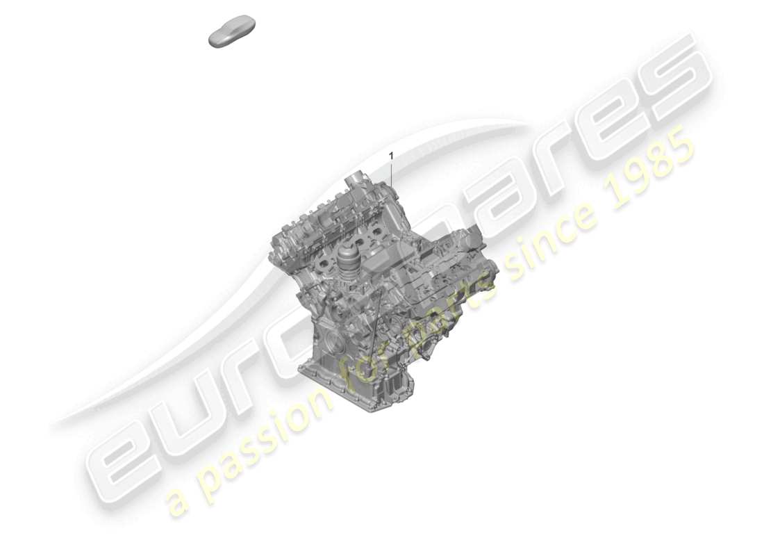 porsche 2021 (panamera 971-2) base engine part diagram