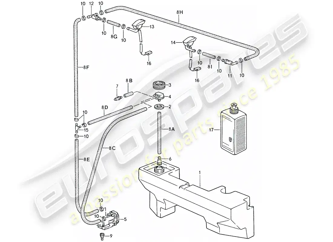 part diagram containing part number 95952807502