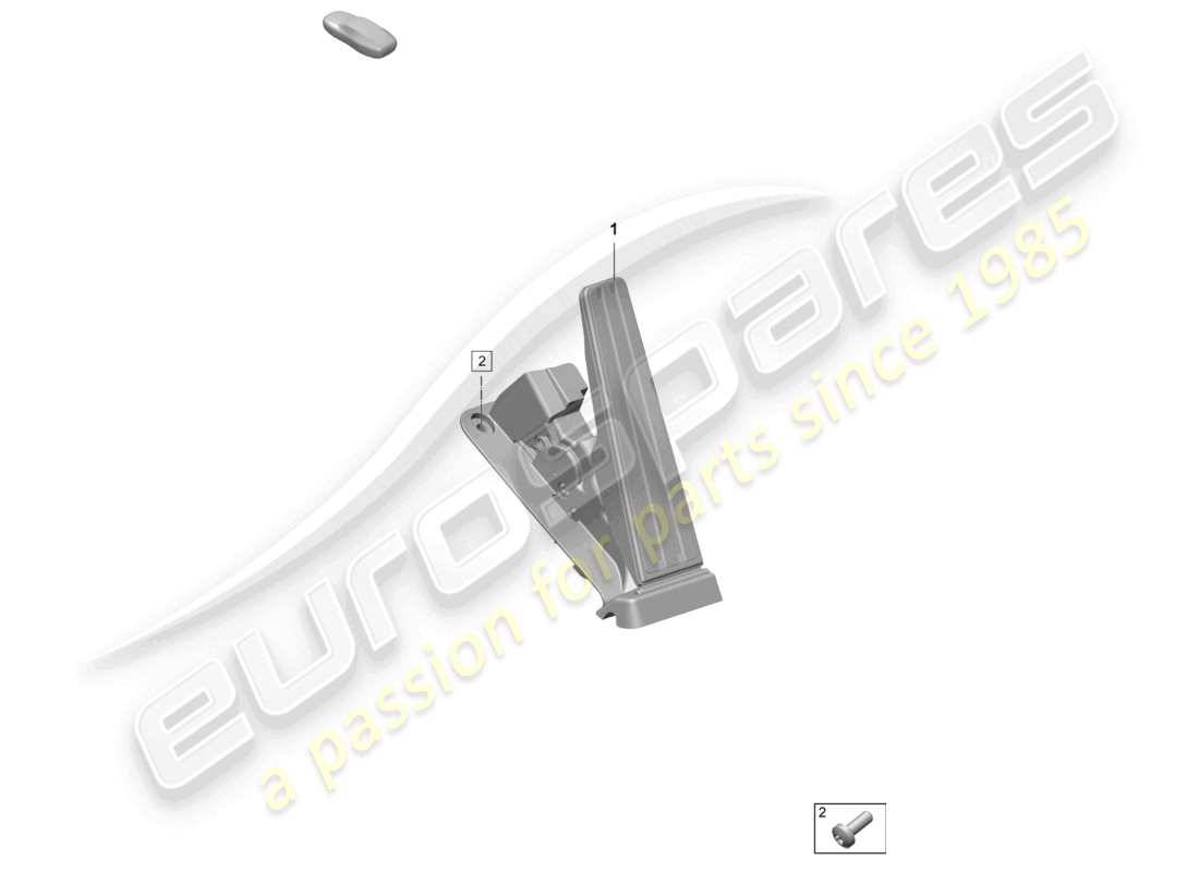 a part diagram from the porsche taycan parts catalogue