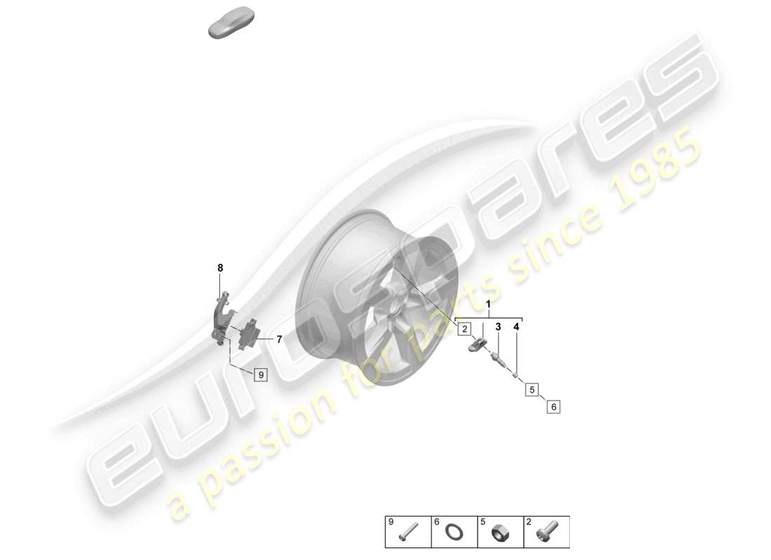 part diagram containing part number 95c907273m