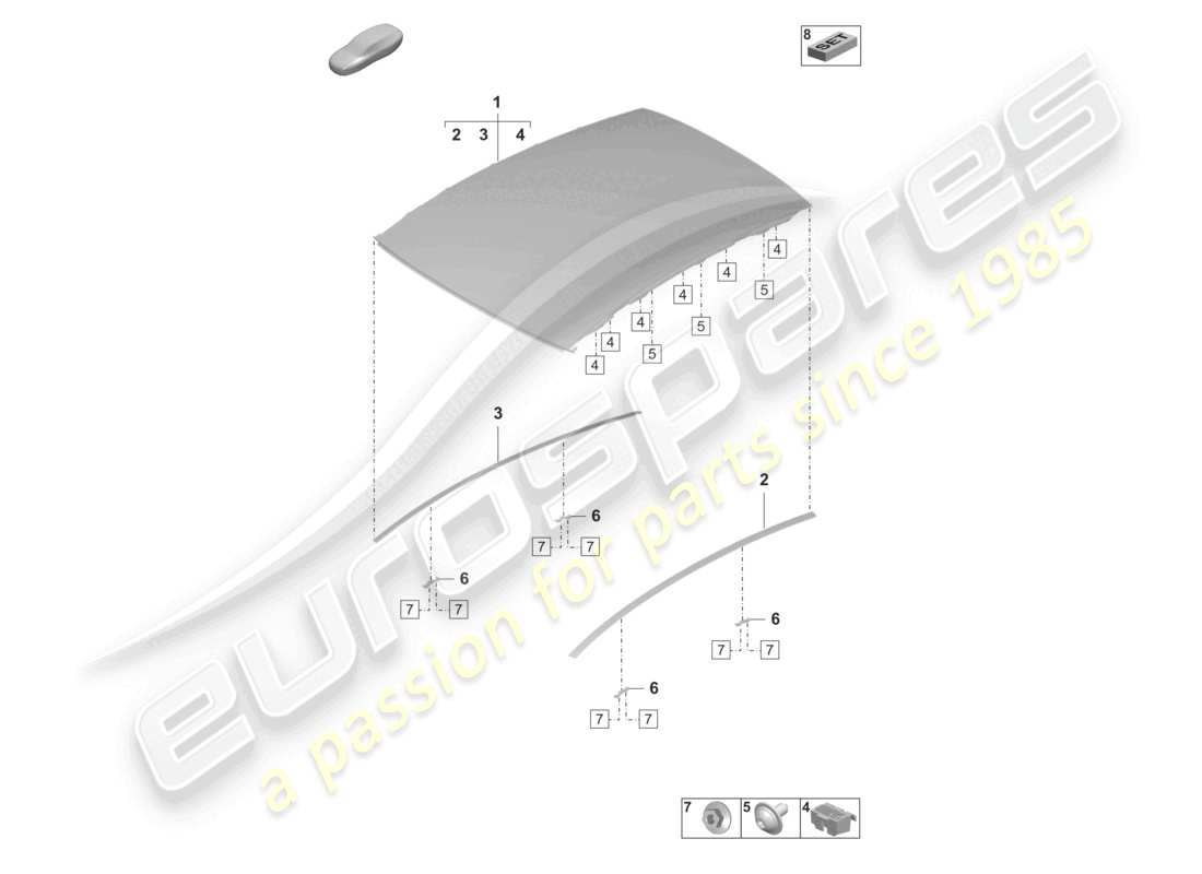 part diagram containing part number pad877069 041