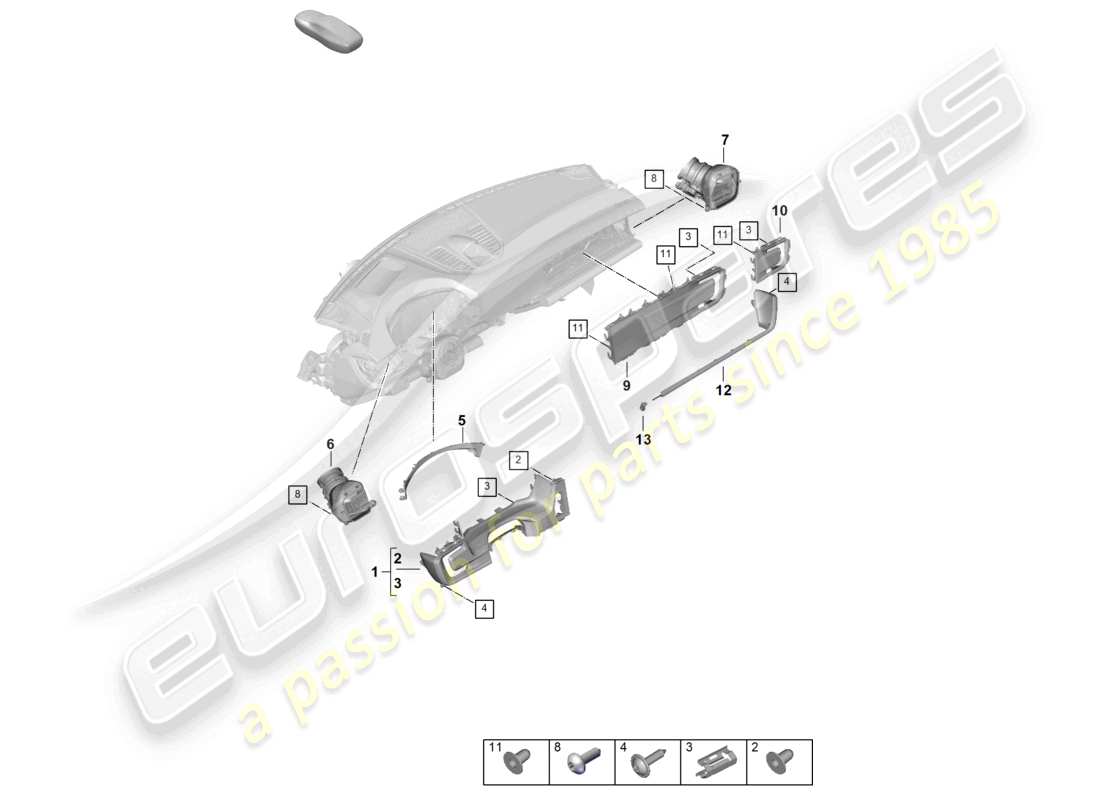 part diagram containing part number 3b0867190