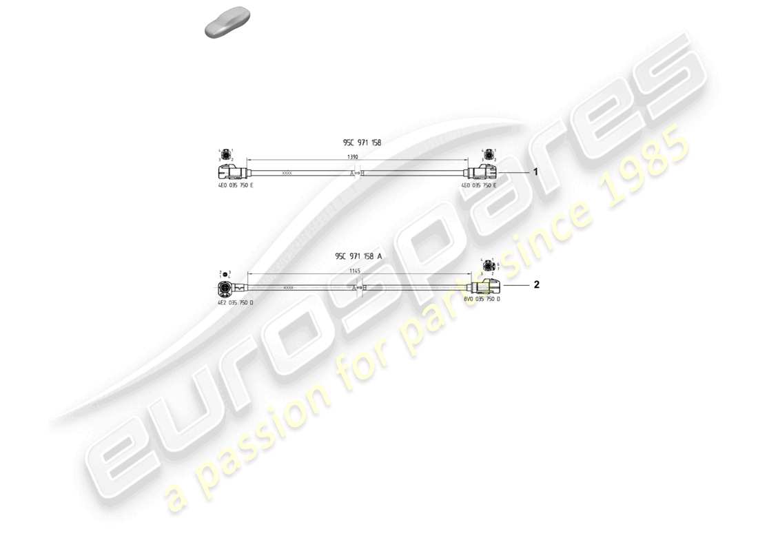 part diagram containing part number 95c971158