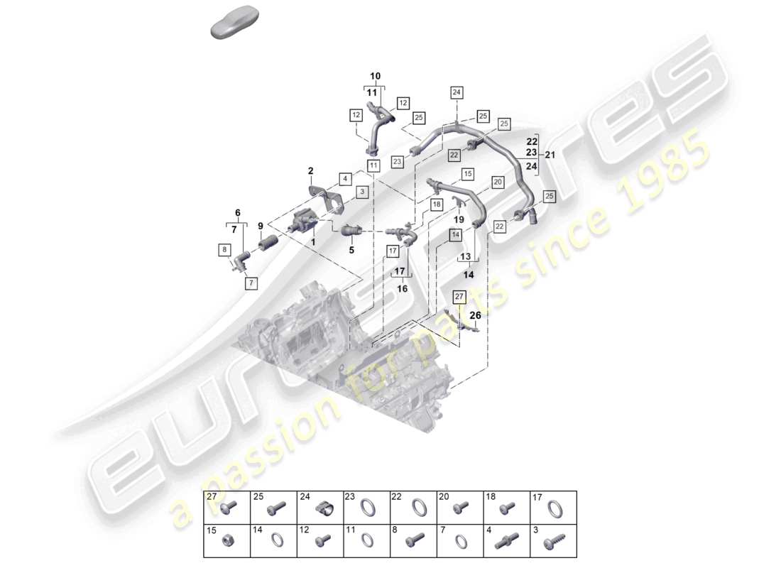 part diagram containing part number n 91044801