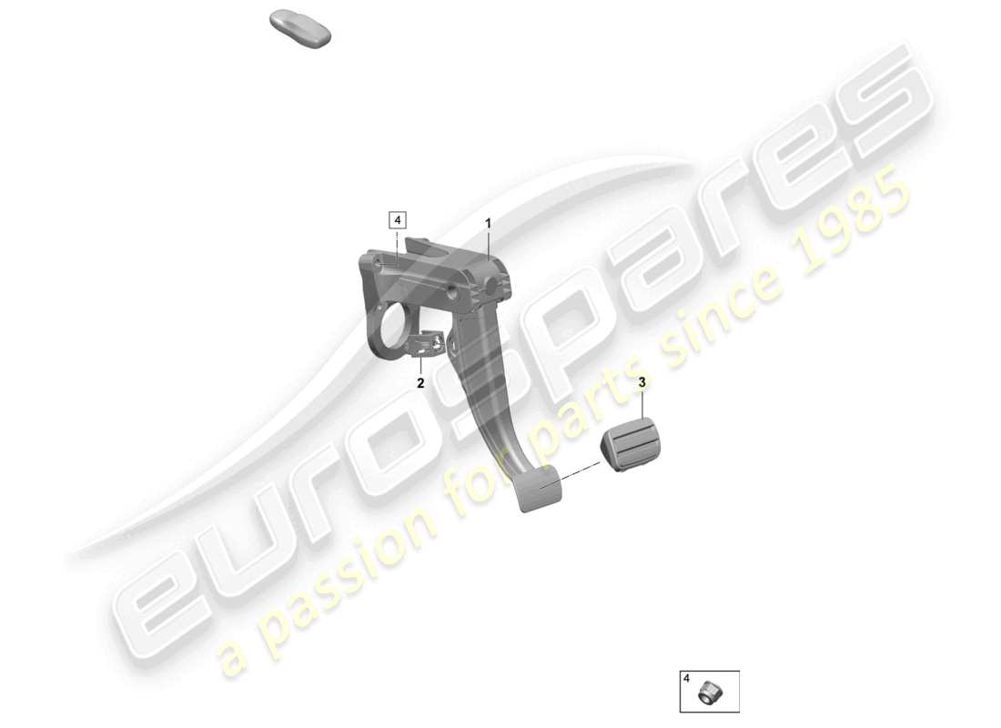 part diagram containing part number pad723029