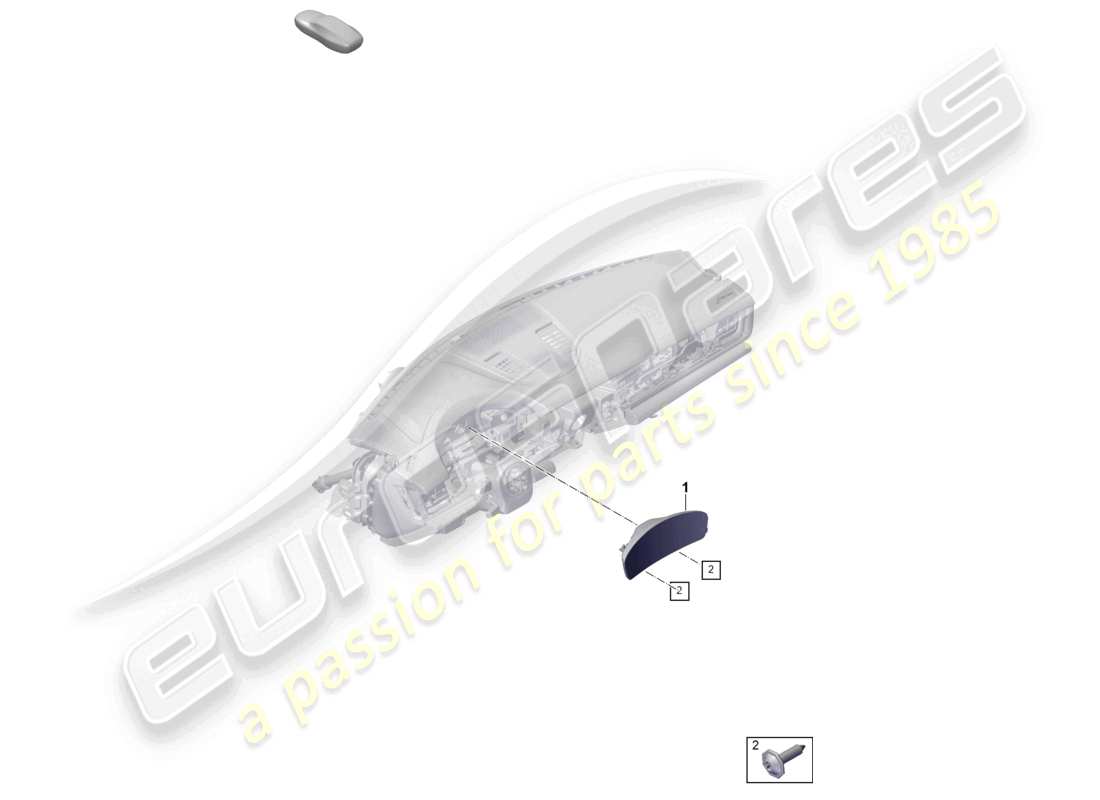 VIEW PARTS DIAGRAMS FROM THE PORSCHE PANAMERA PARTS CATALOGUE a part diagram from the porsche panamera parts catalogue
