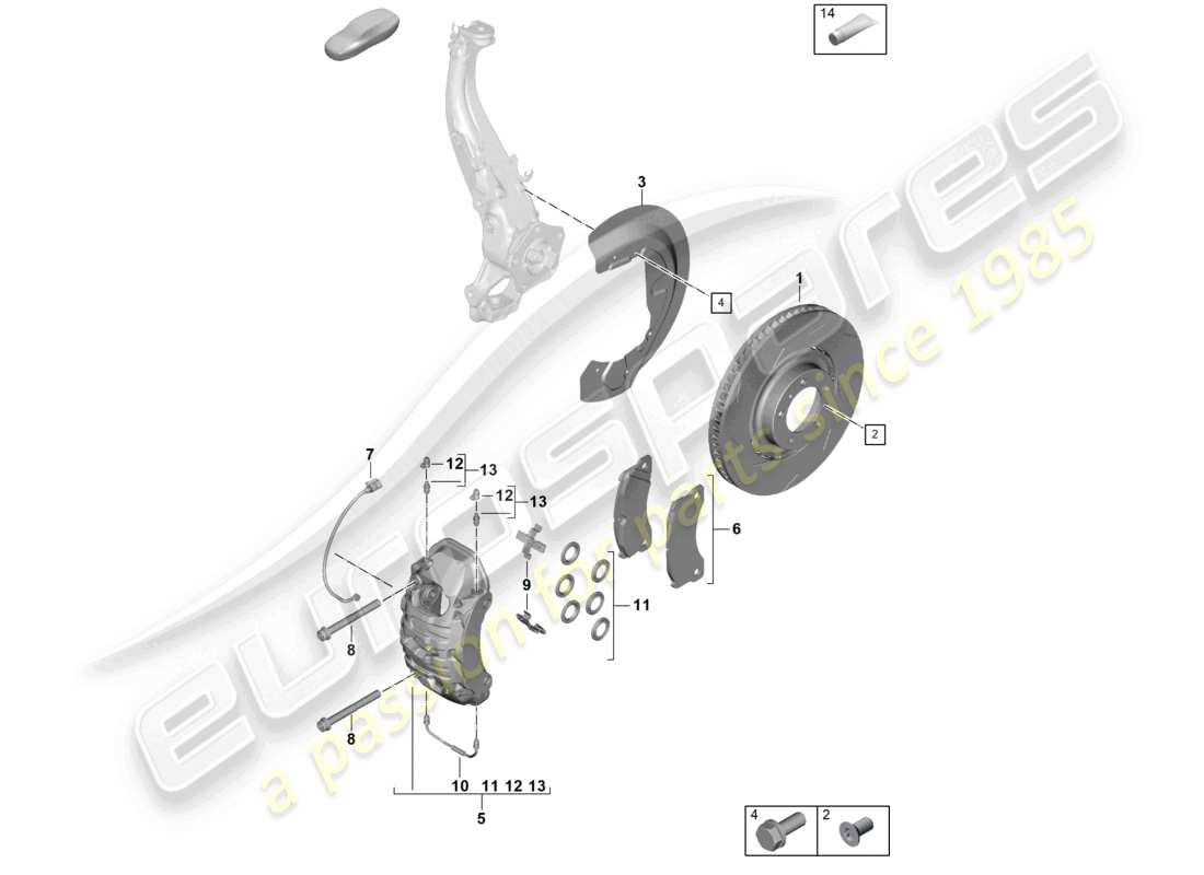 VIEW PARTS DIAGRAMS FROM THE PORSCHE PANAMERA PARTS CATALOGUE a part diagram from the porsche panamera parts catalogue