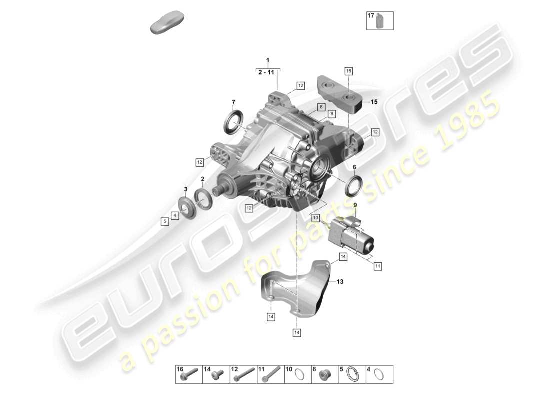 part diagram containing part number 95834918940