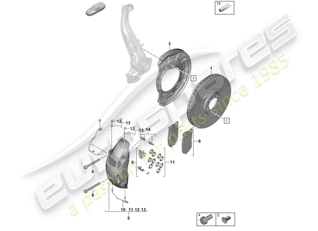 part diagram containing part number 95835120700