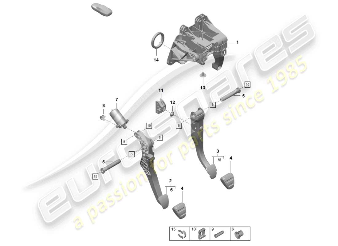 VIEW PARTS DIAGRAMS FROM THE PORSCHE CAYMAN PARTS CATALOGUE a part diagram from the porsche cayman parts catalogue