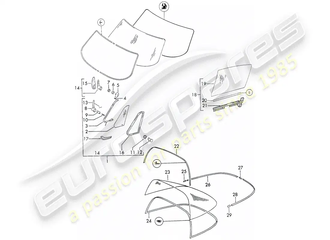 part diagram containing part number 90154201247