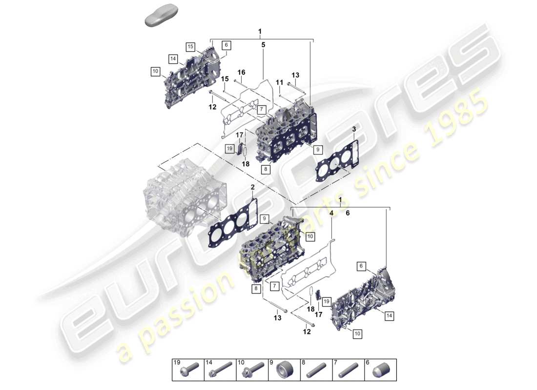 part diagram containing part number paf007759