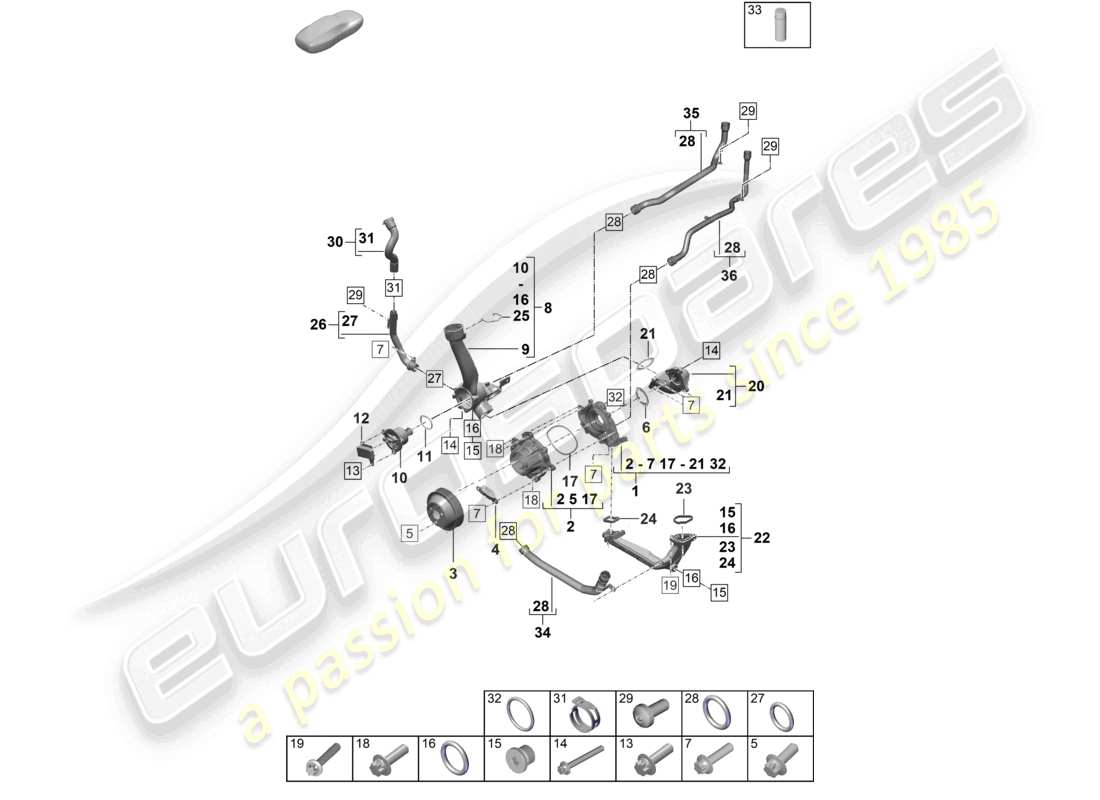 part diagram containing part number 0pb121110a