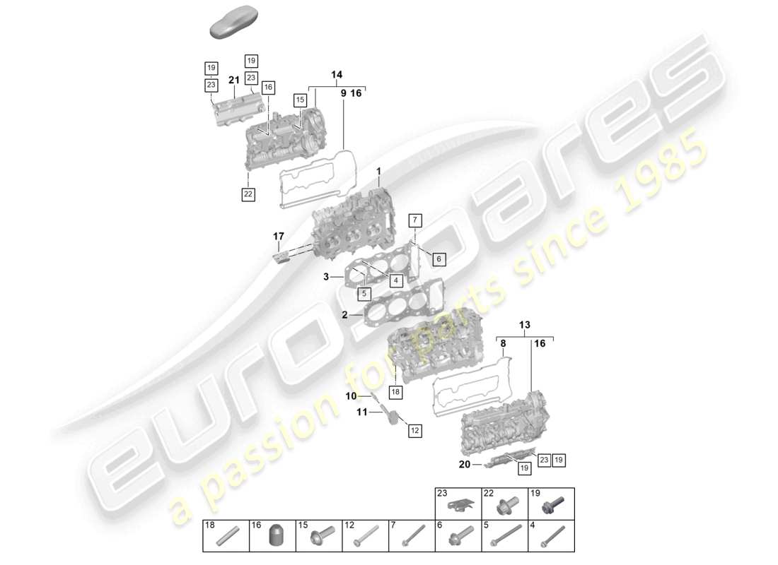 part diagram containing part number paf008304