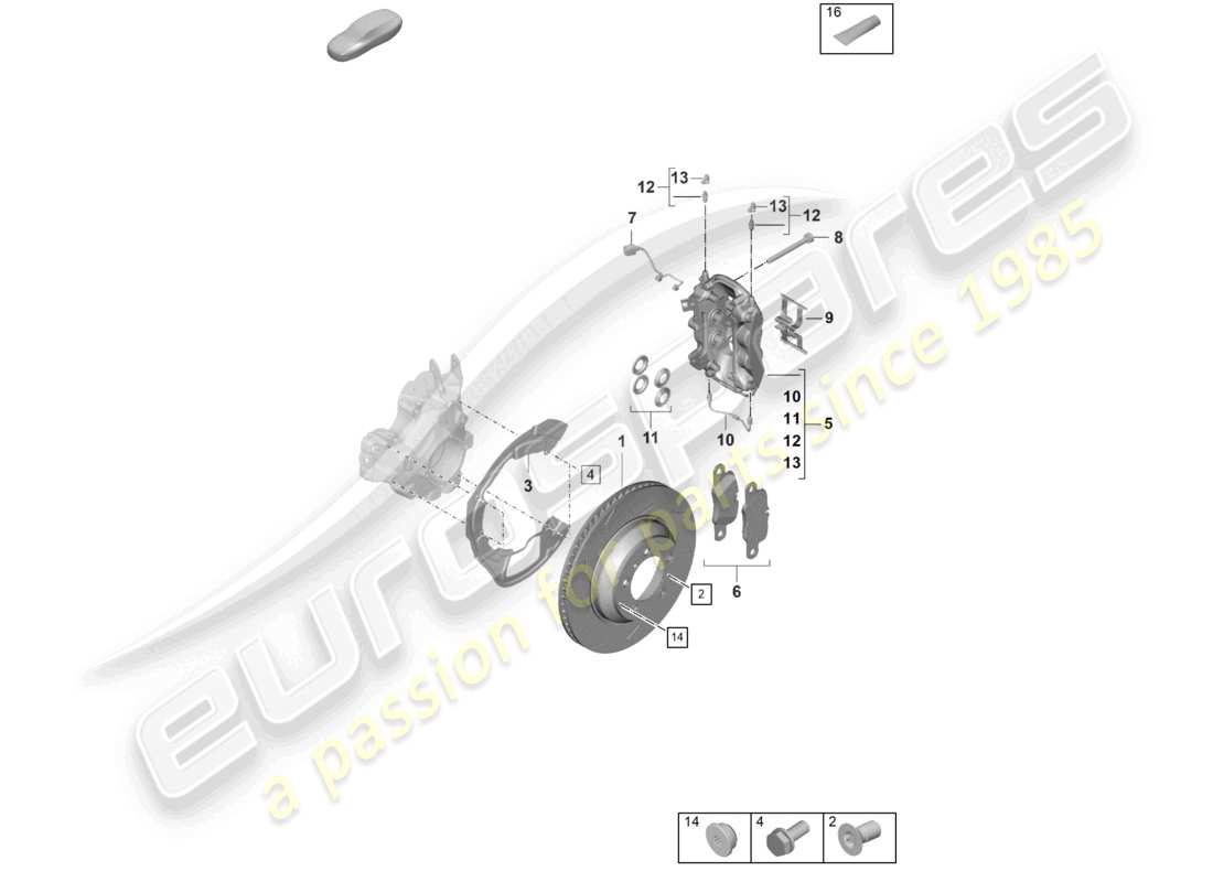 part diagram containing part number 971615701a