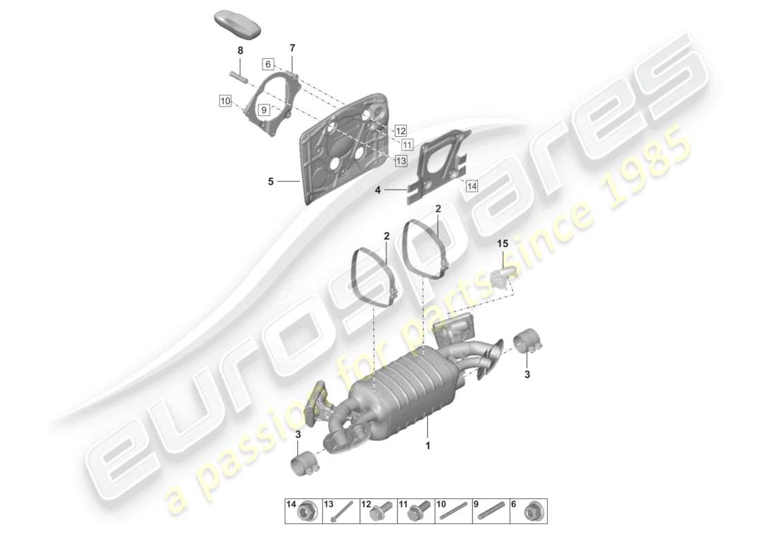 part diagram containing part number paf108446
