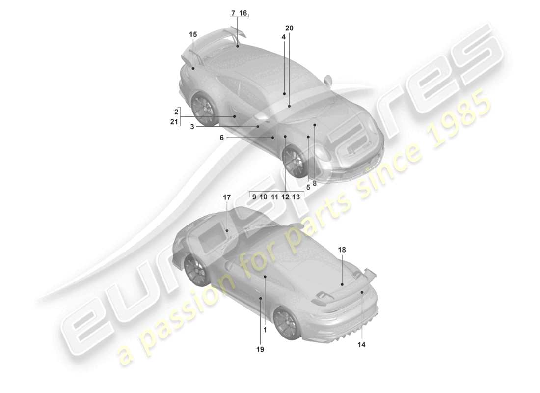 part diagram containing part number 992010052a