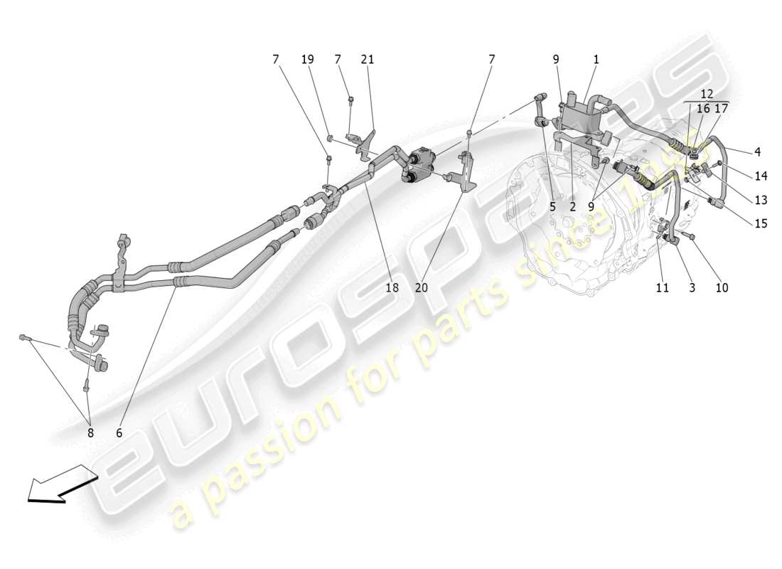 part diagram containing part number 670051311