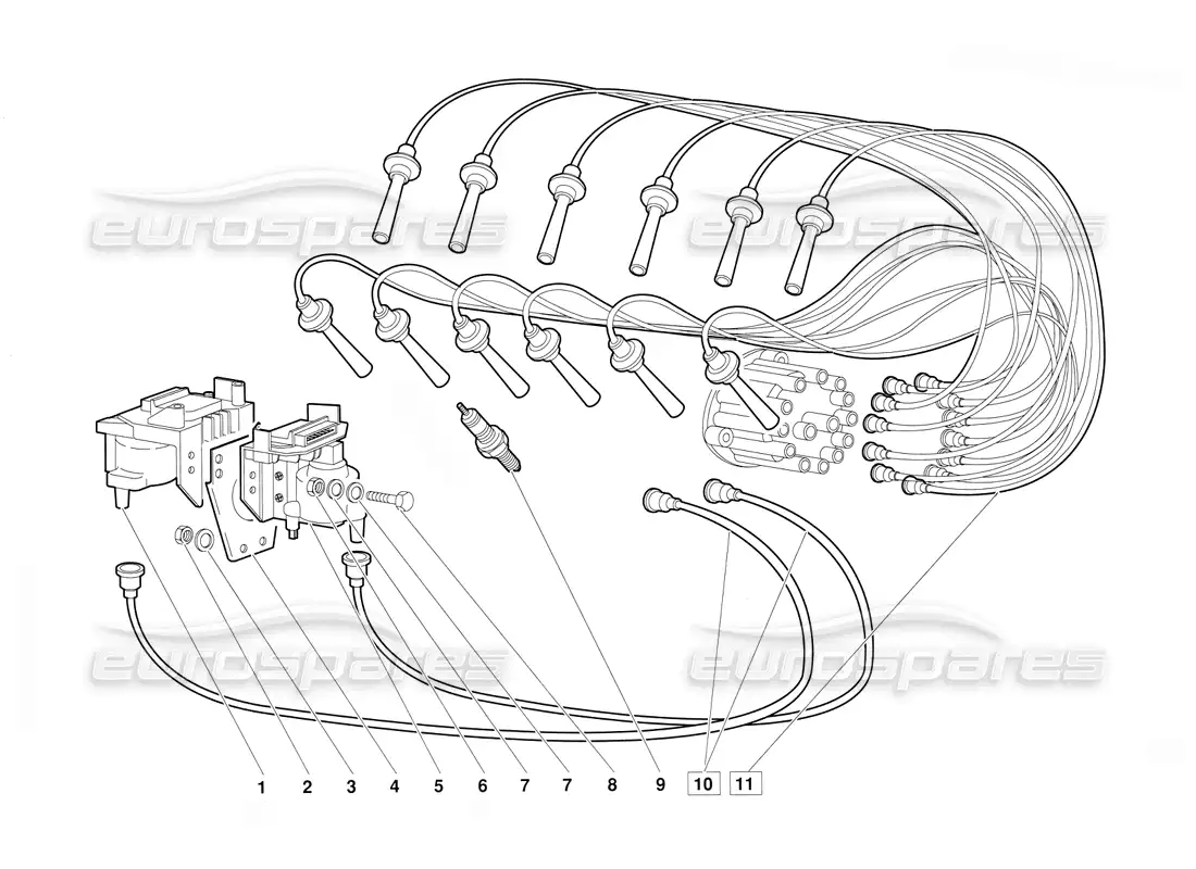 part diagram containing part number lht011