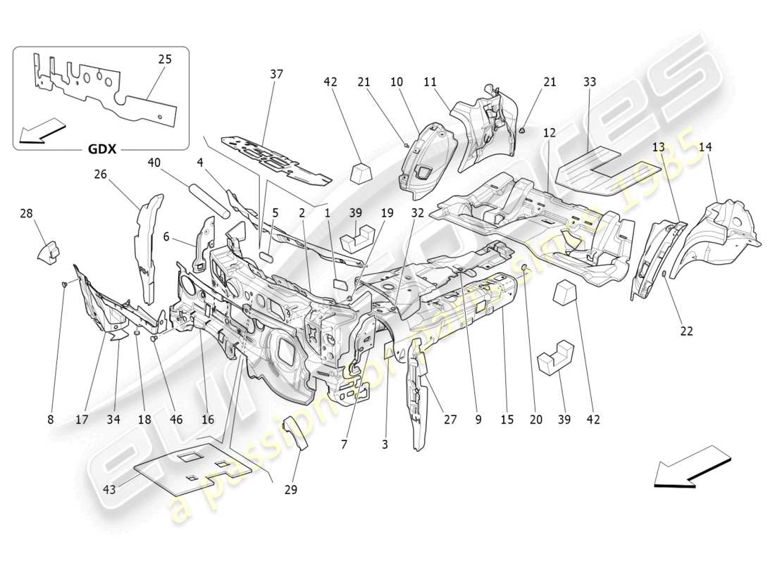 part diagram containing part number 670037079