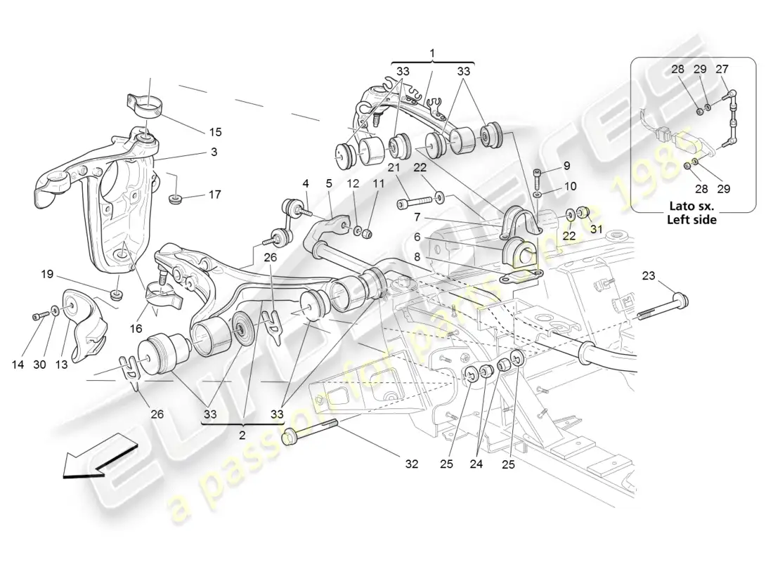 part diagram containing part number 192737