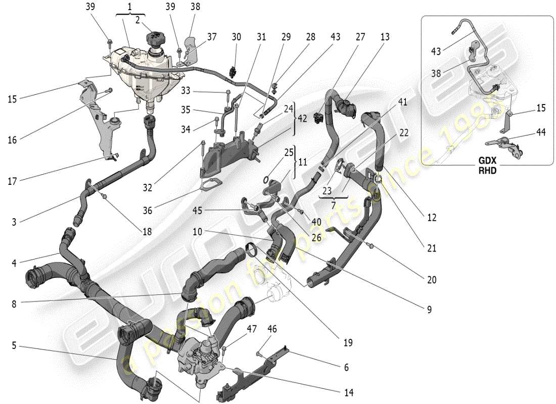 part diagram containing part number 675001520