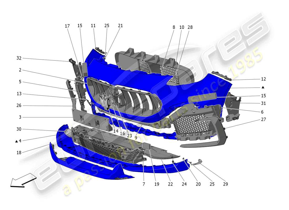 part diagram containing part number 675000635