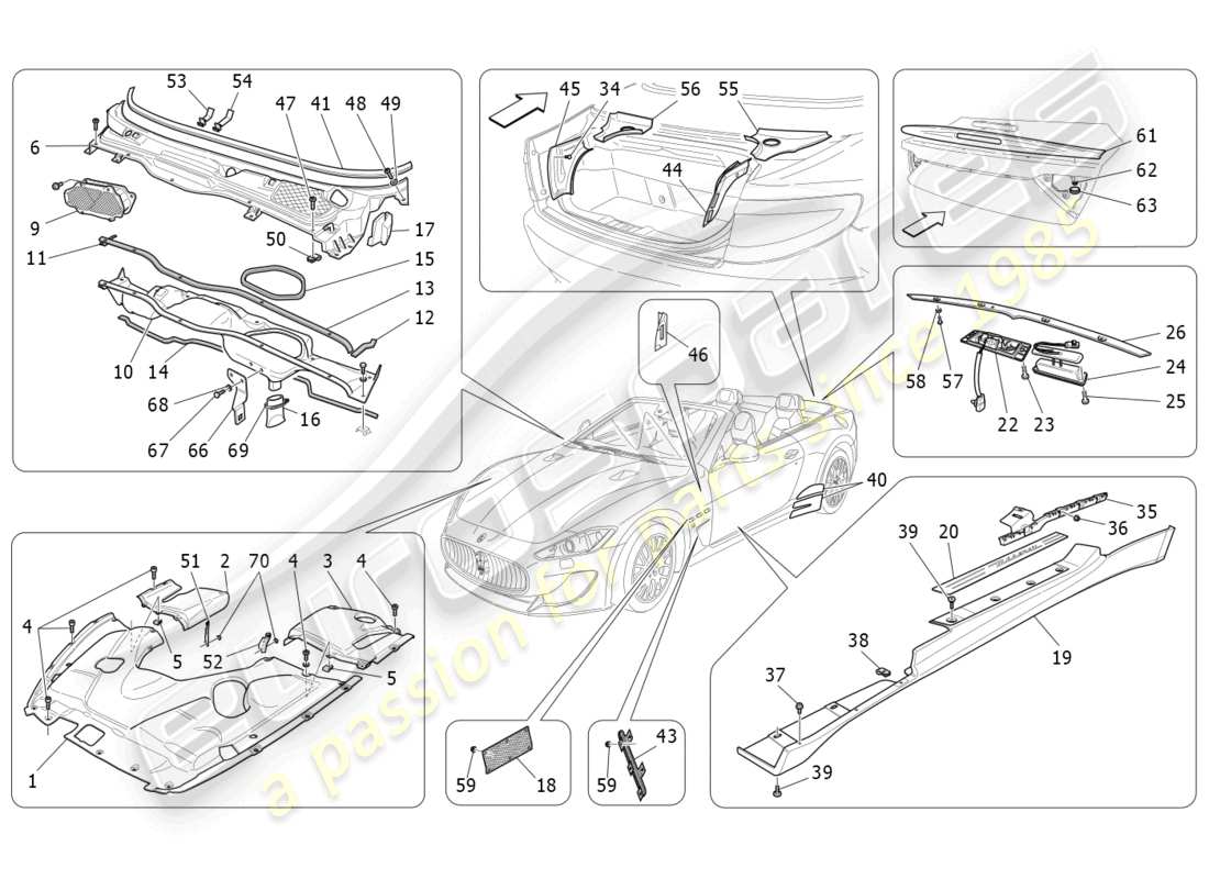 part diagram containing part number 85220700
