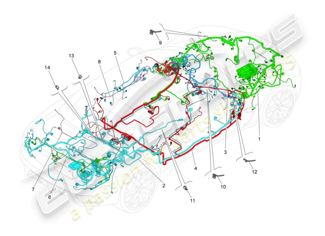 part diagram containing part number 284976