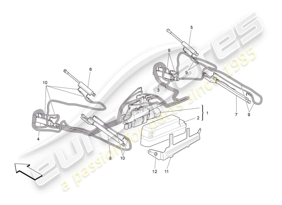 part diagram containing part number 83468700